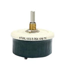 VISHAY RT055AS150RKB Rheostat, Wirewound, 150 ohm, 55 W, RT55 Series, Panel Mount, Rotary