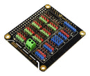 DFROBOT DFR0566 IO Expansion Hat, 5 V, Raspberry Pi 4B/3B+ Single Board Computers