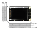 DFROBOT DFR0997 Display Kit, 2" Colour Serial, I2C / UART, Micro:Bit, Arduino, ESP32 Boards