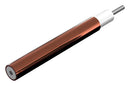 AMPHENOL MICRO-COAX UT-085-M17 Coaxial Cable, Center Conductor SPCW, 0.085 Semi Rigid, 4.9 ft, 1.5 m, 2.2 mm, 50 ohm