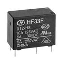 HONGFA HF33F/024-HSL3 Power Relay, Subminiature, SPST-NO, 24 VDC, 10 A, HF33F Series, Through Hole, Non Latching