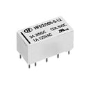HONGFA HFD2/012-M-D Signal Relay, Standard, 12 VDC, DPDT, 3 A, HFD2 Series, Through Hole, Non Latching