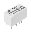 HONGFA HFD3/12-L2 Signal Relay, 12 VDC, DPDT, 4 A, HFD3 Series, Through Hole, Latching Dual Coil