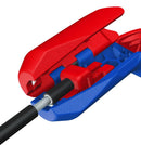 KNIPEX 16 95 03 SB PV Stripping Tool, Slimmed, 0.2mm²/0.3mm²/0.8mm²/1.5mm²/2.5mm²/4mm², ErgoStrip Series