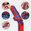 KNIPEX 16 95 03 SB PV Stripping Tool, Slimmed, 0.2mm²/0.3mm²/0.8mm²/1.5mm²/2.5mm²/4mm², ErgoStrip Series
