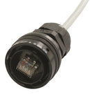 AMPHENOL SOCAPEX RJFTV6MZN Modular Connector, RJ45 Plug, 1 x 1 (Port), 8P8C, Cat5e, Cable Mount