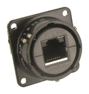 AMPHENOL SOCAPEX RJF22N00 Modular Connector, RJ45 Jack, 1 x 1 (Port), 8P8C, Cat5e, PCB Mount
