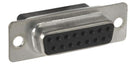 TE CONNECTIVITY - AMP 1757820-7 D SUB SHELL, RECEPTACLE, 15 POSITION, ST