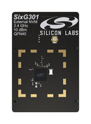 SILICON LABS SIXG301-RB4407A Development Kit, SIXG301, SoC, BRD4407A SixG301 Wireless 2.4 GHz+10dBm 4MB Flash Radio Board