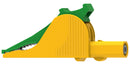MULTICOMP PRO MP-AC-1000V-YG Alligator Clip, Green, Yellow, 36A, 40mm Jaw Opening, 1 kV, w/4 mm Banana Jack