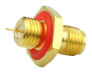 FAIRVIEW MICROWAVE SC7593 RF / Coaxial Connector, SMA Coaxial, Straight Bulkhead Jack, Solder, 50 ohm, Beryllium Copper