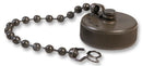 AMPHENOL INDUSTRIAL 9760-28P PLUG PROTECTION CAP, SIZE 28, METAL 10-825917-028