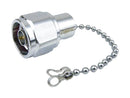 FAIRVIEW MICROWAVE STN0610C RF Terminator, w/ Beaded Chain, Coaxial Termination, 0 Hz, 6 GHz, N Type, Plug, 50 ohm
