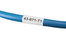 HELLERMANNTYTON 556-99251 HHS251-PO-X-BK/WH Heat Shrink Tubing, 2:1, 14.3 mm, Black, White, 1.5 m
