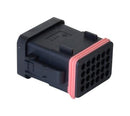 ITT CANNON 132015-0073 Automotive Connector Housing, Black, Trident CTC Series, Plug, 16 Ways