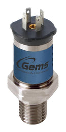 GEMS SENSORS 1100S0010G01B000 Pressure Transmitter, Gauge, Male Threaded, 0 bar, 10 bar, G1/4A, DIN Connector
