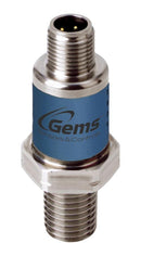 GEMS SENSORS 1100B0016G05E000 Pressure Transmitter, Gauge, Male Threaded, 0 bar, 16 bar, G1/4A, 4 Pin M12 Connector