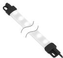 BANNER ENGINEERING WLS15XBA0220DSC2 LED Strip Light, Blue, 220mm Length, 12 to 24VDC Supply, Diffused Window, WLS15 Series