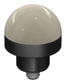 BANNER ENGINEERING K50LIRXXPQ LED Indicator, Red, Steady, 30 VDC, IP67/IP69K, -40 to 50 °C, 50 mm Dia, 69 mm External Height
