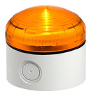 MULTICOMP PRO MP016027 Beacon, Amber, Steady, 24 V Supply, 92 mm, IP66/IP69K, -30 to 50 °C