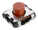 MITSUMI SOF-232HST Tactile Switch, SPST-NO, SOF Series, Top Actuated, Surface Mount, Round Button, 1.6 N