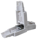 TUK PFT6 Modular Connector, RJ45 Plug, 1 x 1 (Port), 8P8C, Cat6, Cable Mount