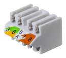 TUK PFT6 Modular Connector, RJ45 Plug, 1 x 1 (Port), 8P8C, Cat6, Cable Mount