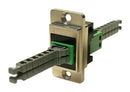 CLIFF ELECTRONIC COMPONENTS CP30744M3 Fiber Optic Adapter, 2Port, M3 Holes, Singlemode, Multimode, MMC Jack, MMC Jack