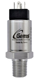 GEMS SENSORS 3510B0016A01B000 Pressure Transmitter, Absolute, Male Thread, 0 bar, 16 bar, G1/4A, DIN Connector