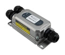 L-COM POESOD1GBT-LC PoE Injector, 1 Port, 12 V, 60 W, IP67, Gigabit, 802.3bt 802.3at+, End Span/Mid Span