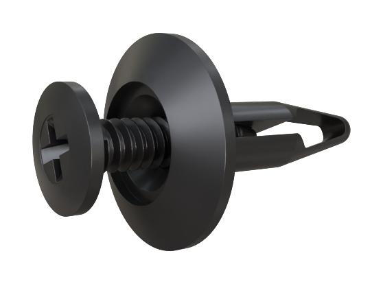 TR FASTENINGS RP0000383410 Expansion Rivet, Nylon 6.6 (Polyamide 6.6), 26.6mm OAL, 6.3mm Mounting Hole Dia