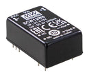 MEAN WELL SCW12W8-15 Isolated Through Hole DC/DC Converter, ITE & Industrial, DIP, 8:1, 12 W, 1 Output, 15 V