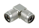 FAIRVIEW MICROWAVE FMAD10047 RF / Coaxial Adapter, N, Plug, N, Plug, Right Angle Adapter, 50 ohm