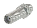 FAIRVIEW MICROWAVE FMAD10057 RF / Coaxial Adapter, SMA, Jack, SMA, Jack, Straight Bulkhead Adapter, 50 ohm