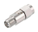 FAIRVIEW MICROWAVE FMAT7611-4 RF Fixed Attenuator, SMA Plug to SMA Jack, 4 dB, DC to 18GHz, 2 W, 50 ohm, Stainless Steel
