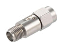 FAIRVIEW MICROWAVE FMAT7611-6 RF Fixed Attenuator, SMA Plug to SMA Jack, 6 dB, DC to 18GHz, 2 W, 50 ohm, Stainless Steel
