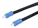 MOLEX 228964-1131 Cable Assembly, HyperQube Plug to HyperQube Plug, 1 Ways, 1 Row, 1 m, 3.3 ft