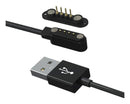 Multicomp PRO MP009336 MP009336 Magnetic Connector Cable Assembly USB Type A Plug 4 Position 1 600 mm 23.6 "