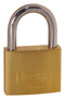 CK TOOLS K12025LO Safety Padlock, Brass, 4mm Dia Shackle, 25mm Width, Kasp 120 Series