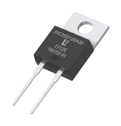 LITTELFUSE LSIC2SD120A20A Silicon Carbide Schottky Diode, Single, 1.2 kV, 55 A, 125 nC, TO-220