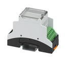 PHOENIX CONTACT 1311004 Plastic Enclosure, DIN Rail, Polycarbonate, 89.7 mm, 35.6 mm, 60.7 mm, IP20 1311004, BC 35,6-KIT-U22-7035 + 2PTDA6