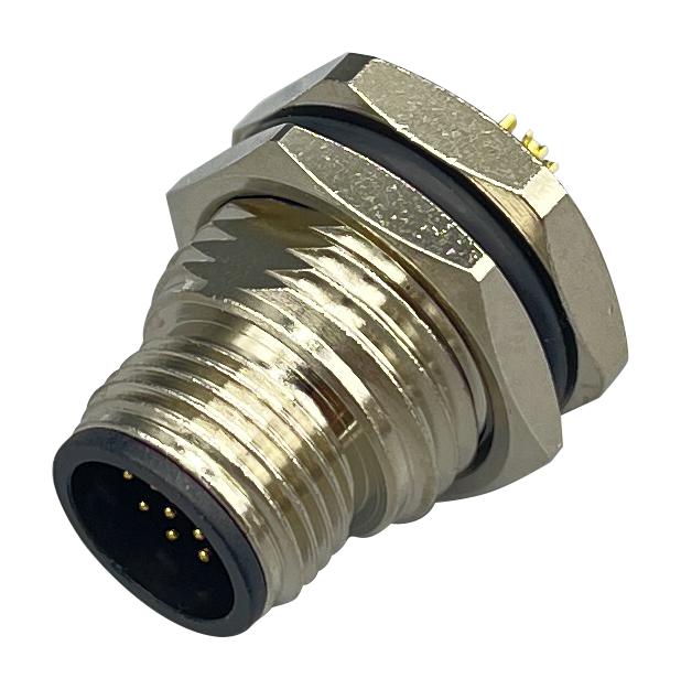 NORCOMP 859-017-103R004 SENSOR CONN, M12, 17POS, PLUG, PANEL