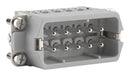 LAPP 10440100 HEAVY DUTY INSERT, PLUG, 10+PE POS, 16A