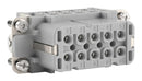 LAPP 10441000 HEAVY DUTY INSERT, RCPT, 10+PE POS, 16A