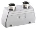 LAPP 44422020 HEAVY DUTY HOOD, 2 LEVER, SZ 24B