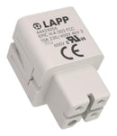 LAPP 44424056 HEAVY DUTY INSERT, RCPT, 3+PE POS, 10A