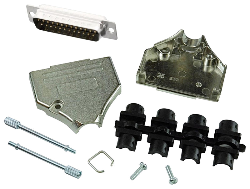 MULTICOMP PRO MP013644 D Sub Connector, Standard, Plug, 25 Contacts, DB, Solder Cup