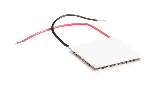 MULTICOMP PRO MP-ADV-097-14-12-E-C2 Thermoelectric Module, 8.5 A, 12.2 V, 64.8 W, 70 &deg;C, Red & Black Wire, 40mm L x 20mm W x 3.4mm D