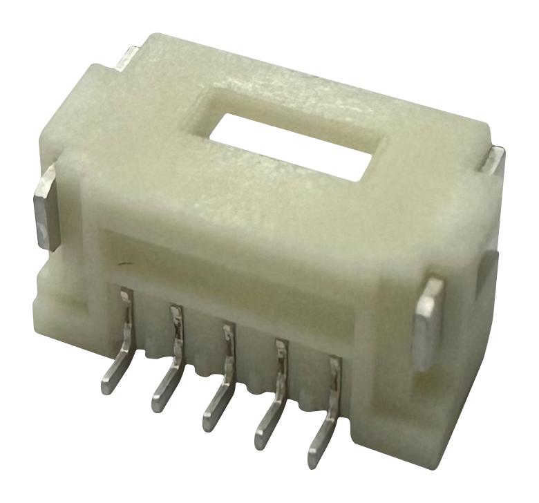 MULTICOMP PRO MP011324 Pin Header, Wire-to-Board, 1.5 mm, 1 Rows, 5 Contacts, Surface Mount Right Angle, MCP 1.5MM WTB