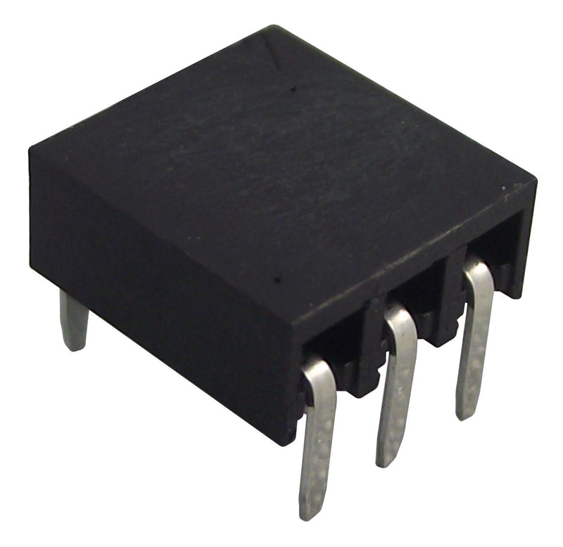 HARWIN M20-7890346 PCB Receptacle, Board-to-Board, 2.54 mm, 1 Rows, 3 Contacts, Through Hole Mount, M20